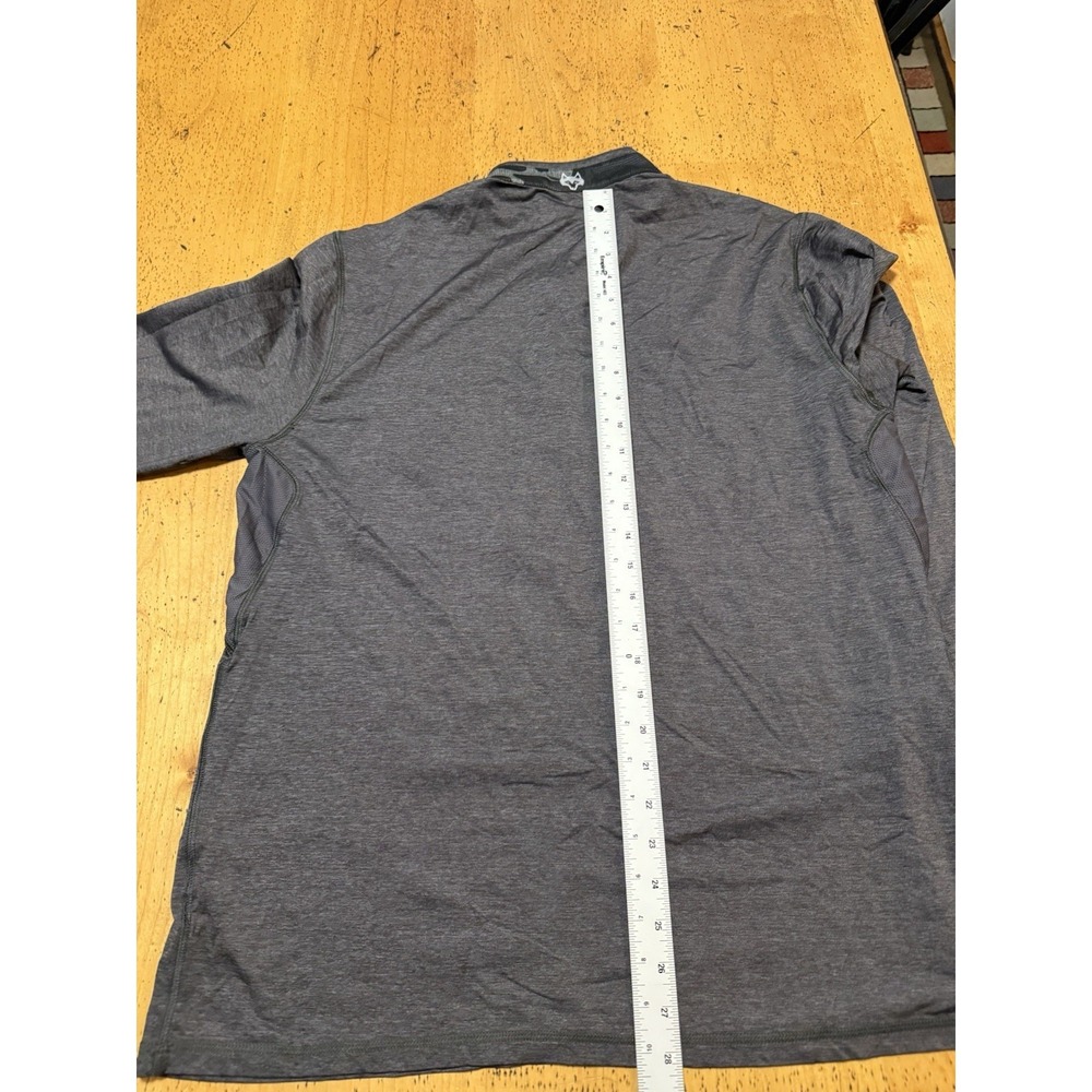 Greyson Shirt Mens XLarge Gray Quarter Zip Golf Performance Lightweight - Picture 6 of 7